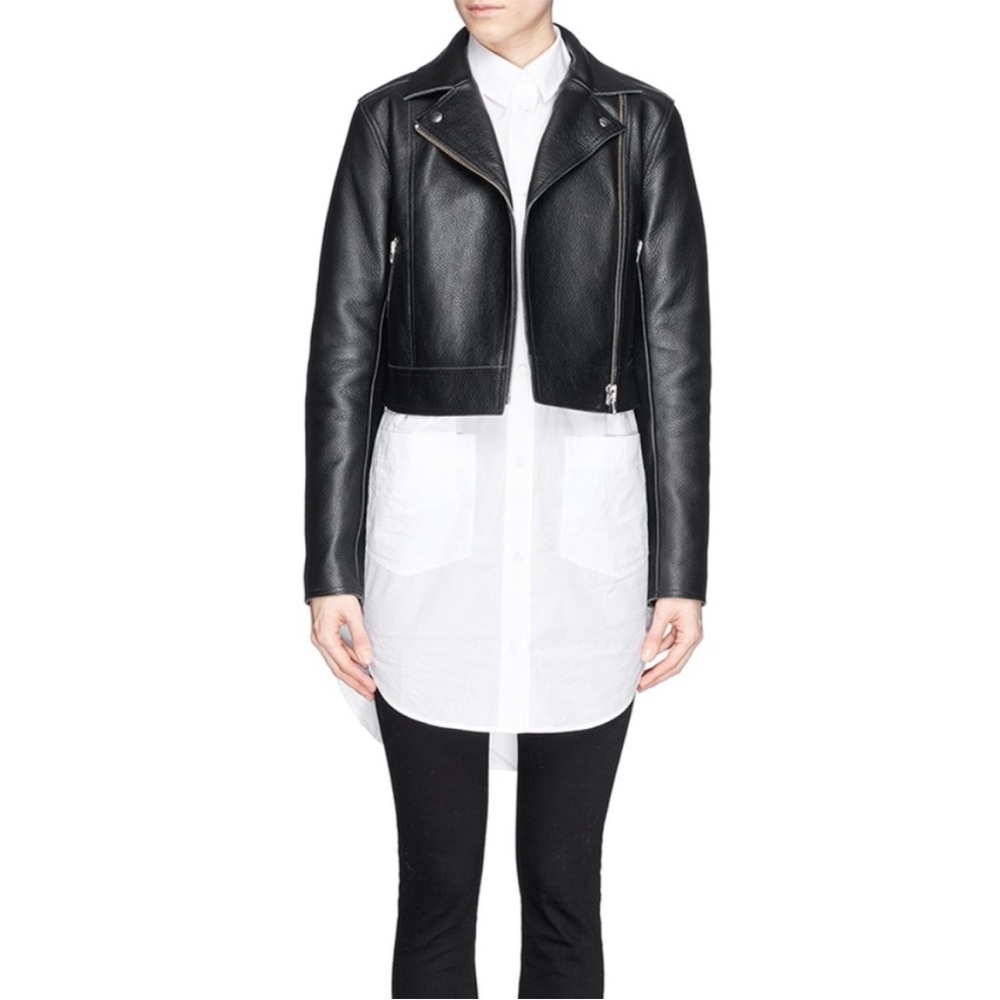 ✨ALEXANDER WANG✨Leather Jacket - Picture 3 of 9